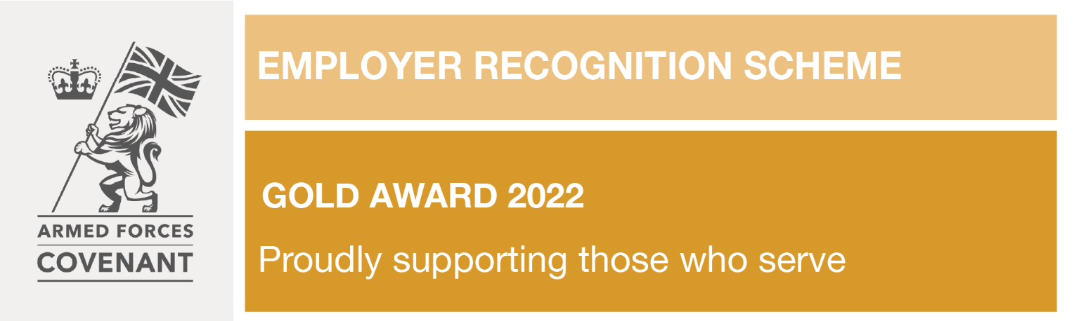 Employer Recognition Scheme Gold Logo