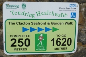 Marker for Clacton Seafront and Garden Walk